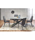 CAPELLO FOLDING TABLE, TABLE TOP - DARK GRAY, LEGS - BLACK order